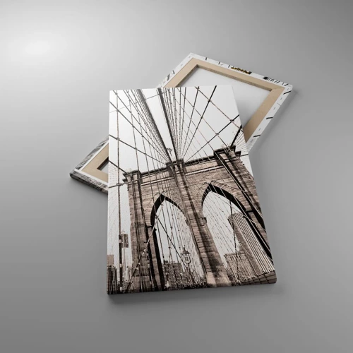 Impression sur toile - Image sur toile - Cathédrale New Yorkaise - 45x80 cm