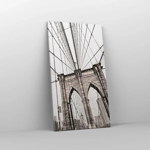 Impression sur toile - Image sur toile - Cathédrale New Yorkaise - 45x80 cm