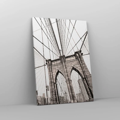 Impression sur toile - Image sur toile - Cathédrale New Yorkaise - 50x70 cm