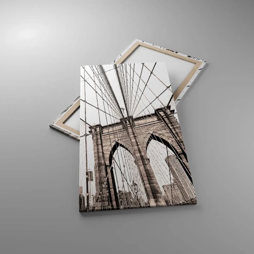 Impression sur toile - Image sur toile - Cathédrale New Yorkaise - 65x120 cm