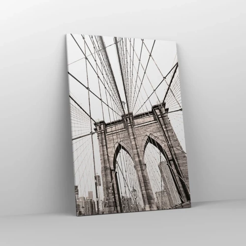 Impression sur toile - Image sur toile - Cathédrale New Yorkaise - 70x100 cm