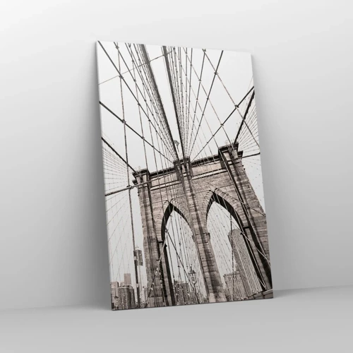 Impression sur toile - Image sur toile - Cathédrale New Yorkaise - 80x120 cm