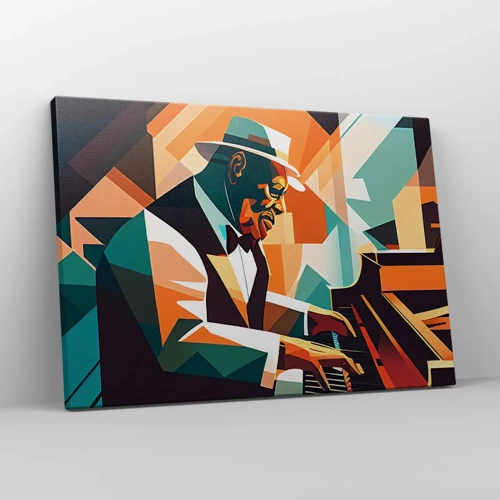 Impression sur toile - Image sur toile - C’est tout le jazz - 70x50 cm