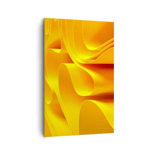 Impression sur toile - Image sur toile - Comme les vagues du soleil - 80x120 cm