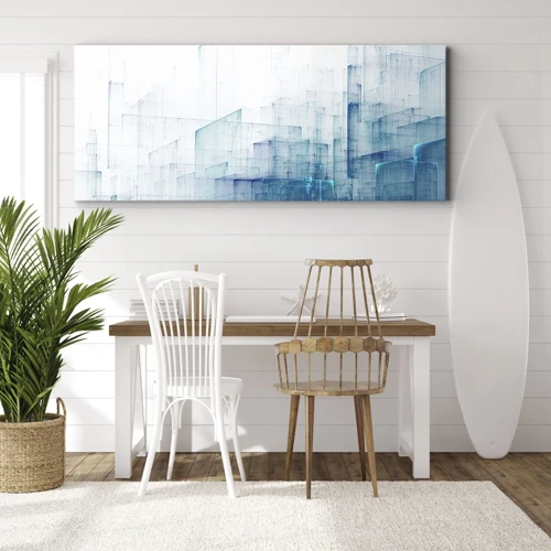 Impression sur toile - Image sur toile - Comment l’espace s’est formé - 100x40 cm