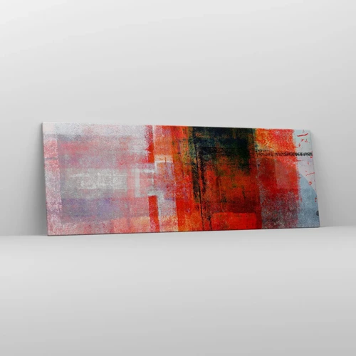 Impression sur toile - Image sur toile - Composition embrasée - 140x50 cm