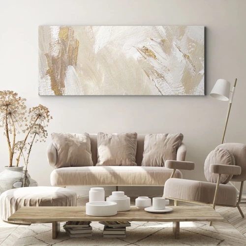 Impression sur toile - Image sur toile - Composition pastel - 100x40 cm
