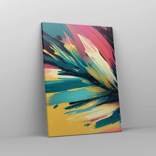 Impression sur toile - Image sur toile - Composition – une explosion de joie - 50x70 cm