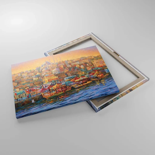 Impression sur toile - Image sur toile - Conte d'Istanbul - 70x50 cm