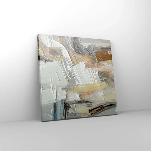 Impression sur toile - Image sur toile - Couches colorées - 30x30 cm