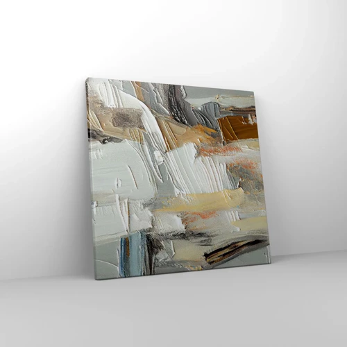 Impression sur toile - Image sur toile - Couches colorées - 40x40 cm