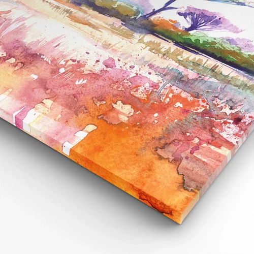 Impression sur toile - Image sur toile - Couleurs de savane - 45x80 cm