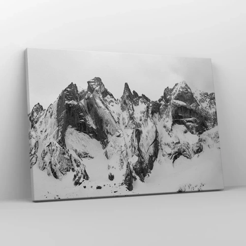 Impression sur toile - Image sur toile - Crête dangereuse de granit - 70x50 cm