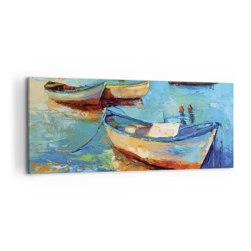 Impression sur toile - Image sur toile - Dans la baie du sud - 120x50 cm