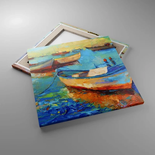 Impression sur toile - Image sur toile - Dans la baie du sud - 50x50 cm