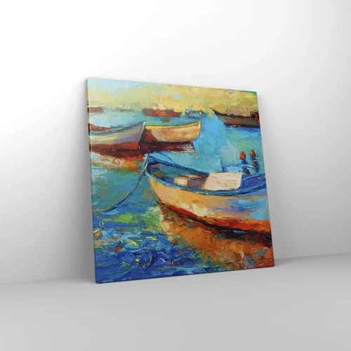 Impression sur toile - Image sur toile - Dans la baie du sud - 50x50 cm