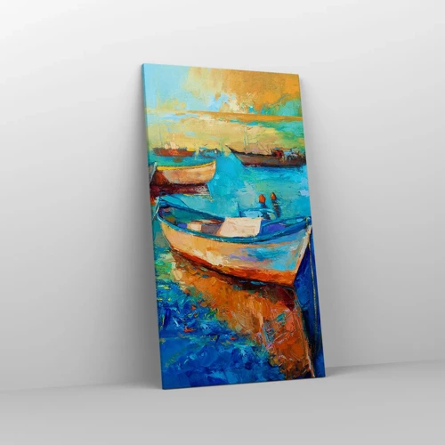 Impression sur toile - Image sur toile - Dans la baie du sud - 55x100 cm