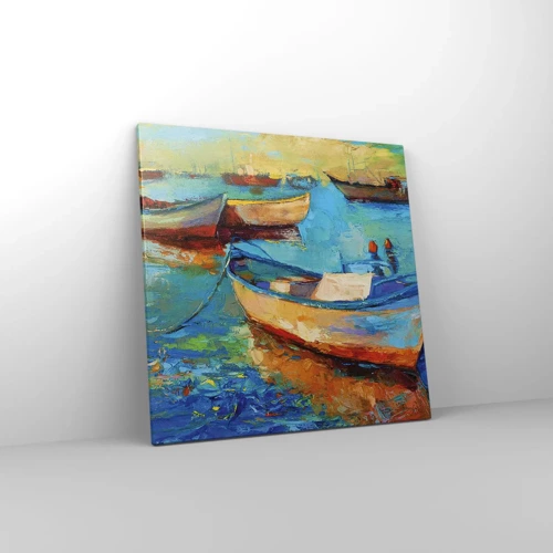 Impression sur toile - Image sur toile - Dans la baie du sud - 60x60 cm