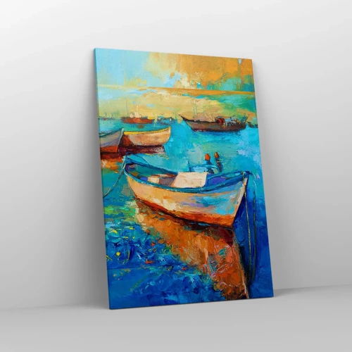 Impression sur toile - Image sur toile - Dans la baie du sud - 70x100 cm