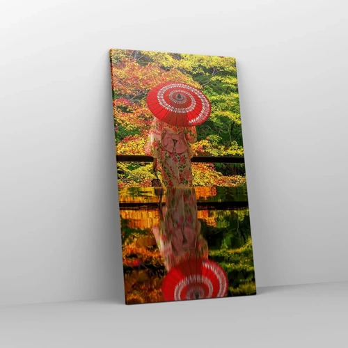 Impression sur toile - Image sur toile - Dans le temple de la nature - 45x80 cm