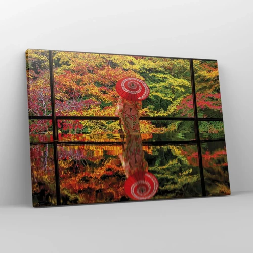 Impression sur toile - Image sur toile - Dans le temple de la nature - 70x50 cm