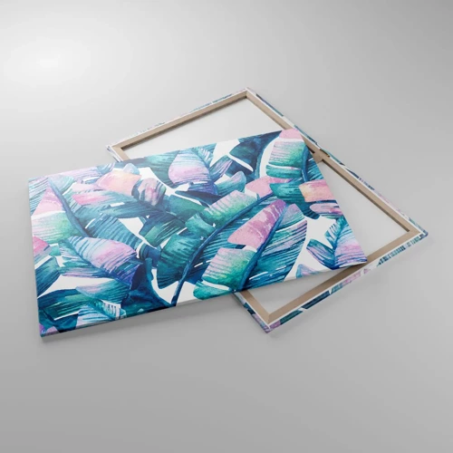 Impression sur toile - Image sur toile - Dans une bananeraie - 100x70 cm