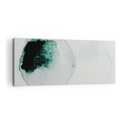 Impression sur toile - Image sur toile - Dans une goutte d'eau - 100x40 cm