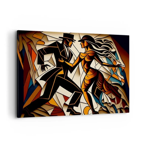 Impression sur toile - Image sur toile - Danse de passion et de volupté - 100x70 cm