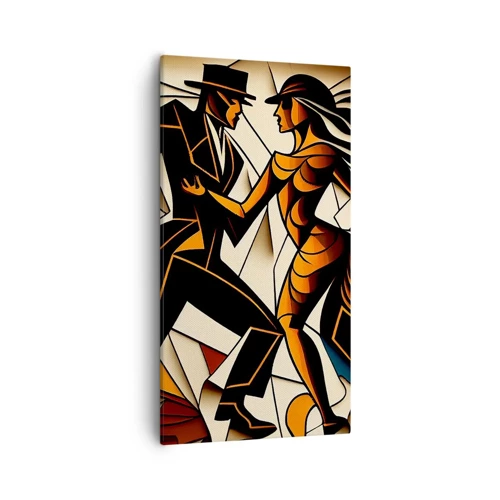 Impression sur toile - Image sur toile - Danse de passion et de volupté - 55x100 cm