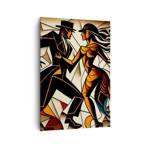 Impression sur toile - Image sur toile - Danse de passion et de volupté - 70x100 cm