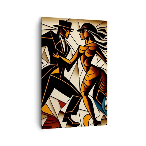 Impression sur toile - Image sur toile - Danse de passion et de volupté - 80x120 cm