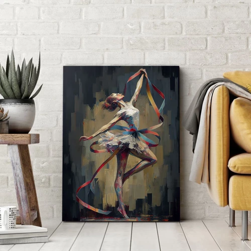 Impression sur toile - Image sur toile - Danse du ruban - 50x70 cm