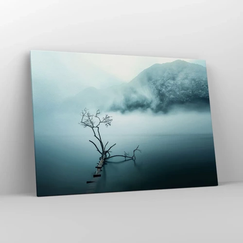 Impression sur toile - Image sur toile - D'eau et de brouillard - 100x70 cm