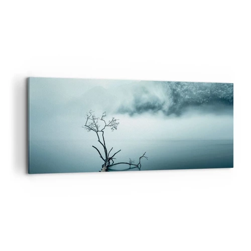 Impression sur toile - Image sur toile - D'eau et de brouillard - 120x50 cm