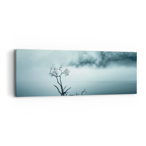 Impression sur toile - Image sur toile - D'eau et de brouillard - 90x30 cm