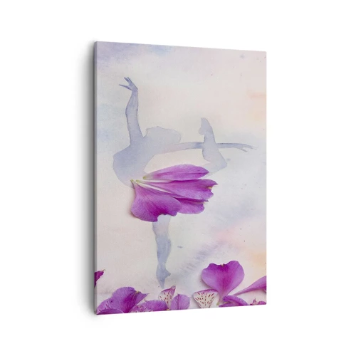 Impression sur toile - Image sur toile - Délicat comme une fleur - 50x70 cm