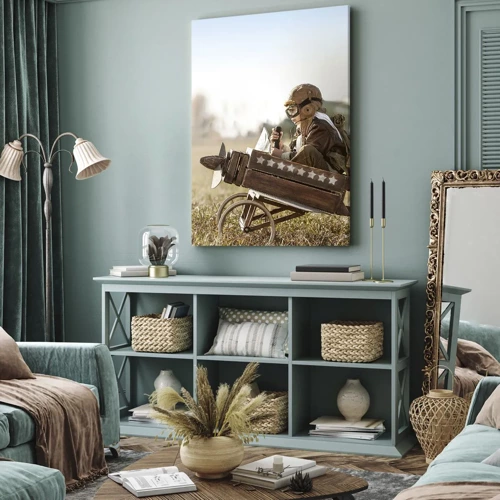 Impression sur toile - Image sur toile - Départ vers un rêve - 45x80 cm