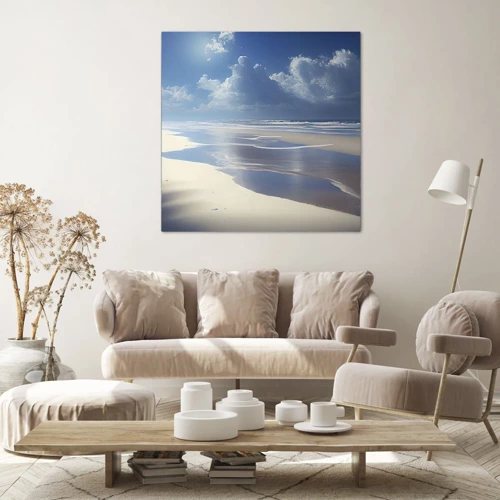 Impression sur toile - Image sur toile - Des vacances paradisiaques - 60x60 cm