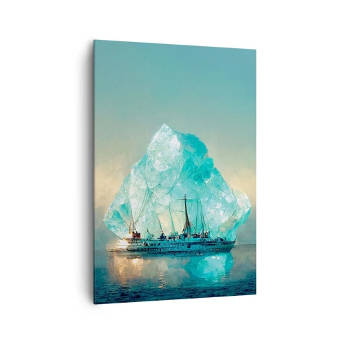 Impression sur toile - Image sur toile - Diamant arctique - 70x100 cm