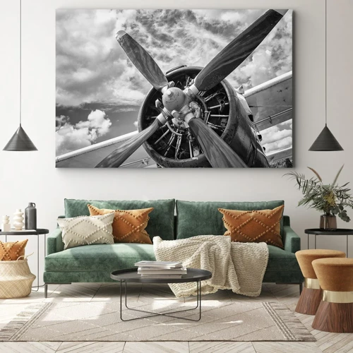 Impression sur toile - Image sur toile - Dompteur de ciel - 70x50 cm