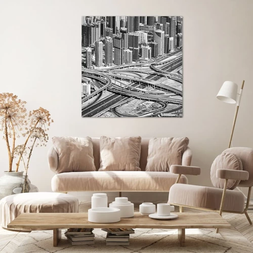 Impression sur toile - Image sur toile - Dubaï - la ville impossible - 30x30 cm