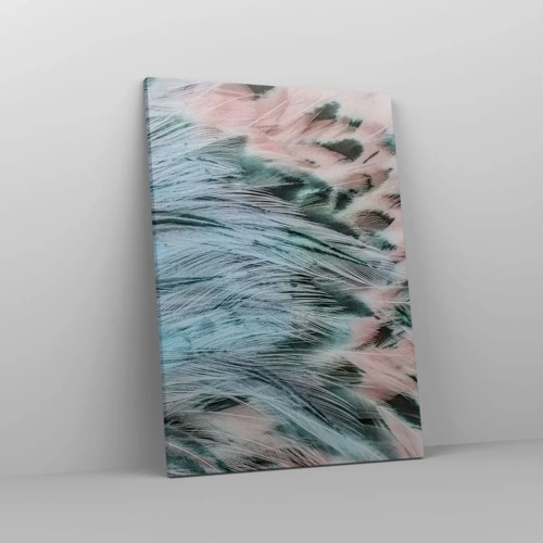 Impression sur toile - Image sur toile - Duvet rose saphir - 50x70 cm