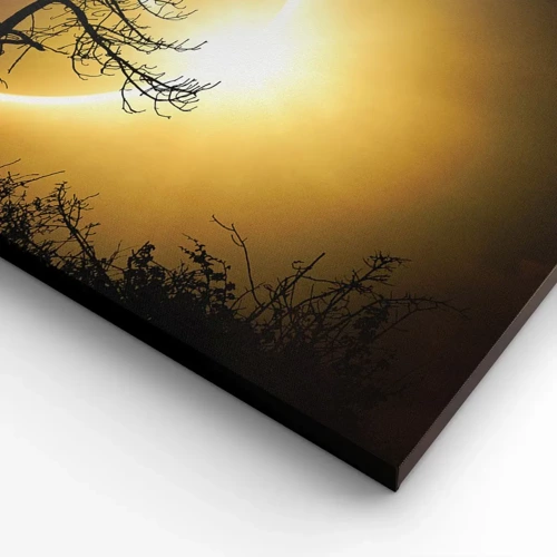 Impression sur toile - Image sur toile - Éclipse totale - 70x50 cm