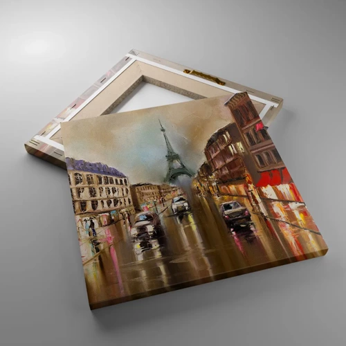 Impression sur toile - Image sur toile - Elle seule compte - 30x30 cm