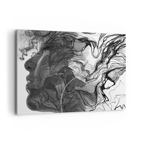 Impression sur toile - Image sur toile - Emmêlé dans les rêves - 120x80 cm