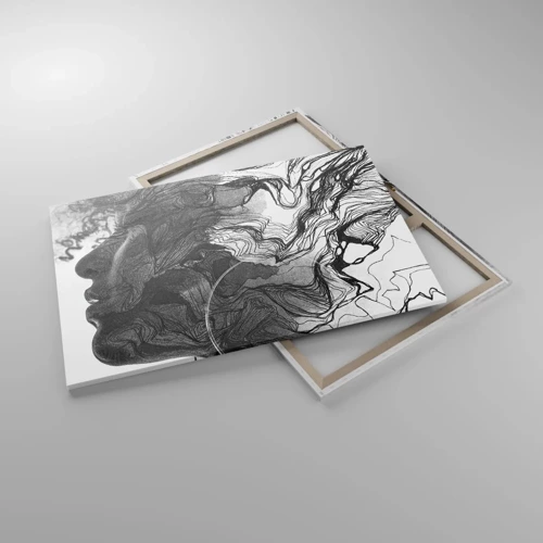 Impression sur toile - Image sur toile - Emmêlé dans les rêves - 120x80 cm