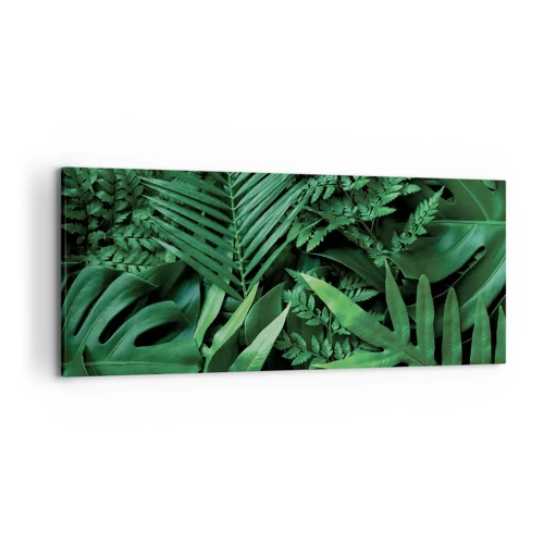 Impression sur toile - Image sur toile - Emmitouflé de verdure - 120x50 cm