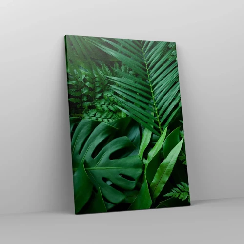 Impression sur toile - Image sur toile - Emmitouflé de verdure - 50x70 cm