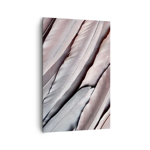 Impression sur toile - Image sur toile - En argent rose - 80x120 cm