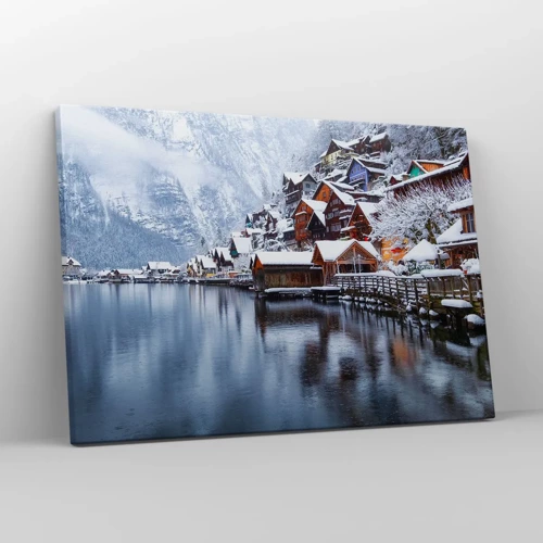 Impression sur toile - Image sur toile - En décoration hivernale - 70x50 cm